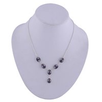Tiger Eye Natural Gemstone 925 Sterling Solid Silver Oval Cabochon Stone Handmade Necklace