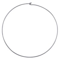 Plain 925 Sterling Solid Silver Necklace