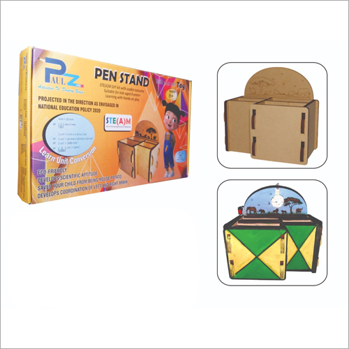 Kids MDF Pen Stand Toys