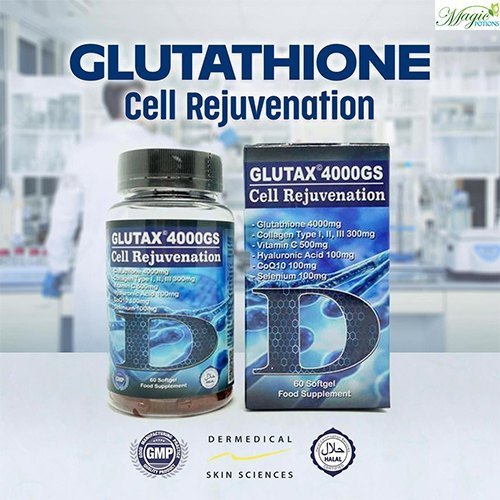 Glutathione 4000GS Cell Rejuvenation Glutathione Softgel