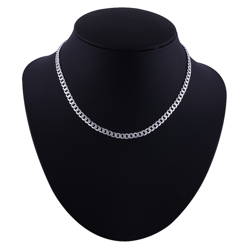 Plain 925 Sterling Solid Silver Chain