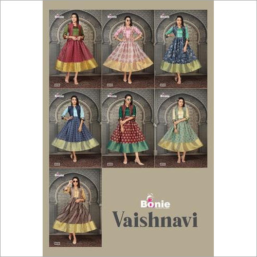 Bonie Vaishnavi Kurti With Jacket