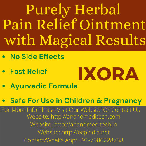 Ixora - Pain Relief Ointment Store In Cool