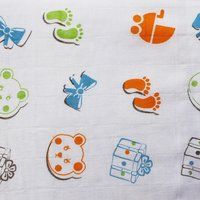 Pure Organic Cotton Soft Gauze Fabric