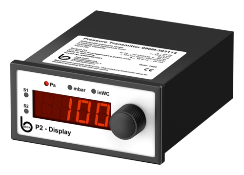 Digital Differential Pressure Gauge 990 Accuracy: +-0.5% Fs