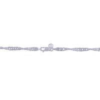 Plain 925 Sterling Solid Silver Chain