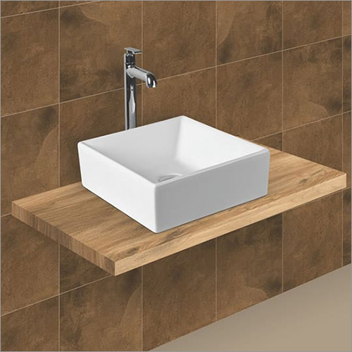 Square Ceramic Undercounter Wash Basin