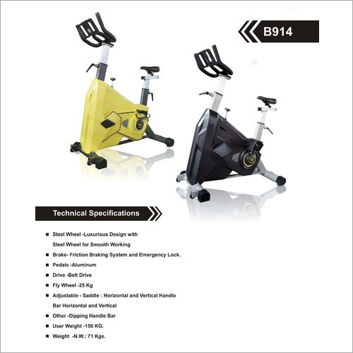 Black Commercial Spin Bikes