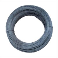 Steel Binding Wire - 2mm Diameter, Gray Color, Medium Hardness - Uncoated Mild Steel, Round Wire, Medium Tensile Strength, Recyclable