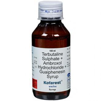 Liquid Ambroxol Hydrochloride + Guaiphenesin + Terbutaline Sulphate Syrup