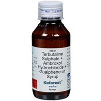 Ambroxol Hydrochloride + Guaiphenesin + Terbutaline Sulphate Syrup