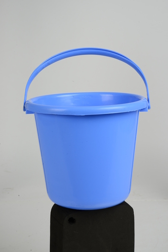 Bucket 3.5 Ltr - Plastic, 3.5 L Capacity, Blue Color | Lightweight, Durable Design, Easy Grip, Stackable, Watertight, Versatile