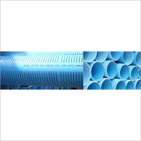 UPVC Well Casing Ribbed Strainer Pipes