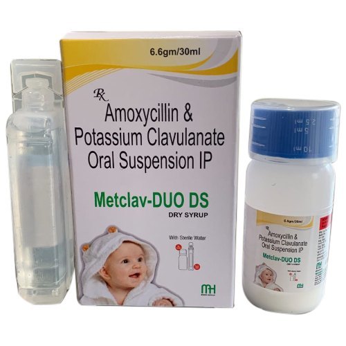 Amoxicillin and Clavulanate  Potassium for Oral Suspension