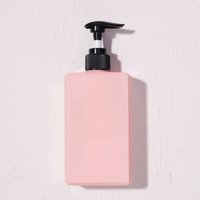 Hand Wash Bottles - 250 Milliliter Capacity, Customized Colors, Pet Material, Square Shape, Lotion Pump Sprayer, Logo Screen Printing
