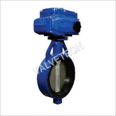 Electric Actuator Operated Butterfly Valve By VALVETRON AUTOMATION