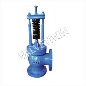 Pressure Relief Valve - Low Pressure, Electrical Operation for Water Media , Industrial Use in Blue Color