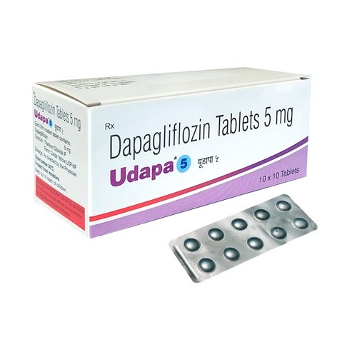 DAPAGLIFLOZIN 5 MG TABLET (UDAPA)