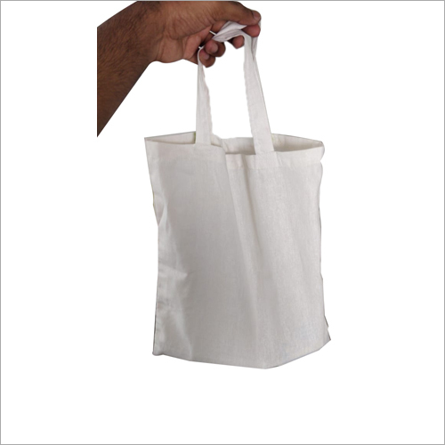 140 Gsm White Cotton Bag