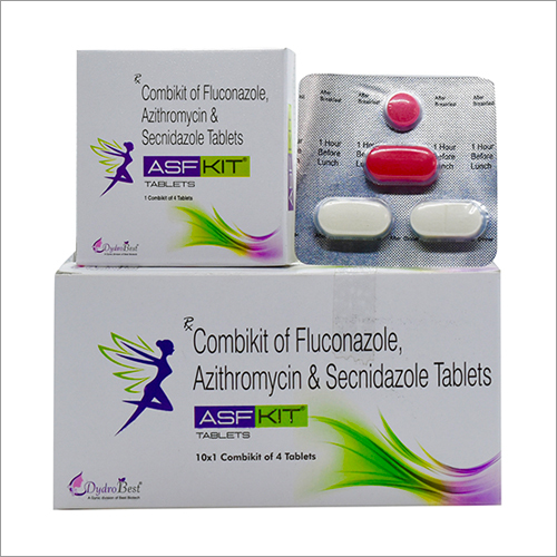 Combikit Of Fluconazole Azithromycin And Secnidazole Tablets