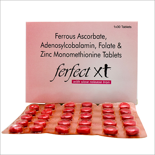 Ferrous Adcorbate Adenosylcobalamine Folate And Zinc Monomethionine Tablets