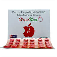 Ferrous Fumarate Multivitamin And Multimineral Tablets