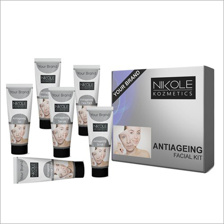 Anti Ageing Facial Kit Third Party Manufacturing Shelf Life: 34 Months