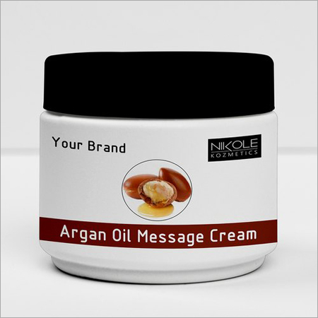 Argan Oil Cream Third Party Manufacturing By Nikole Kozmetics Pvt Ltd