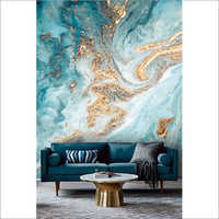 Handmade Tiles - Vinyl Material, Various Dimensions, Matte Blue Finish | Self-adhesive Application