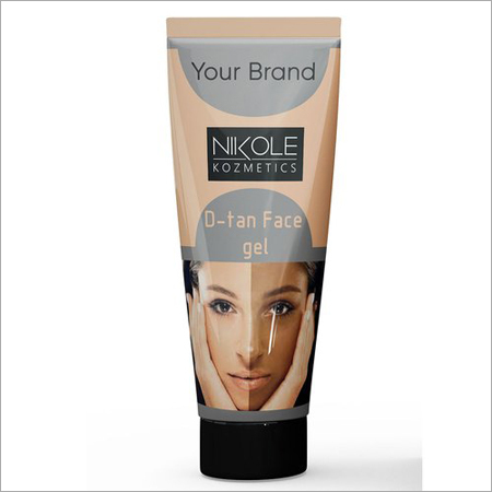 D Tan Face Gel Third Party Manufacturing