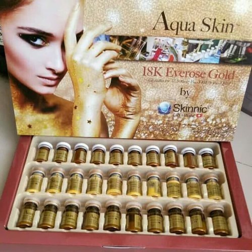 Aqua Skin 18K Everose Gold Glutathione Injections