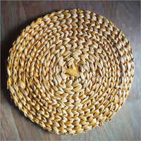 Round Banana Fiber Plate Coaster