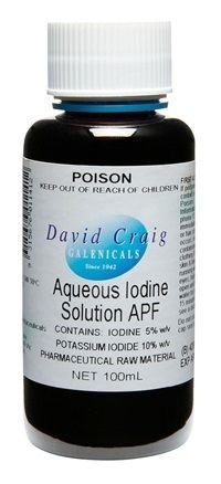 Aqueous Iodine and Potassium Iodide Solution