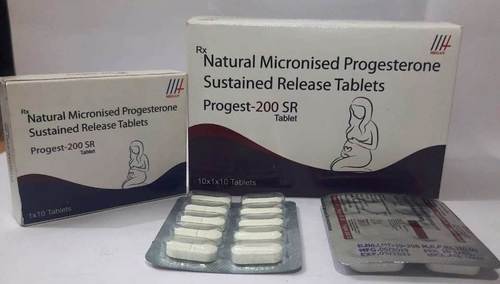 Natural Micronised Progesterone Sustained Release Tablets