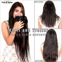 Natural Hair Clip On Extension