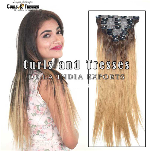 Ombre Seamless Clip In Hair Extensions