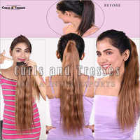 Brown Ponytail Hair Extensions