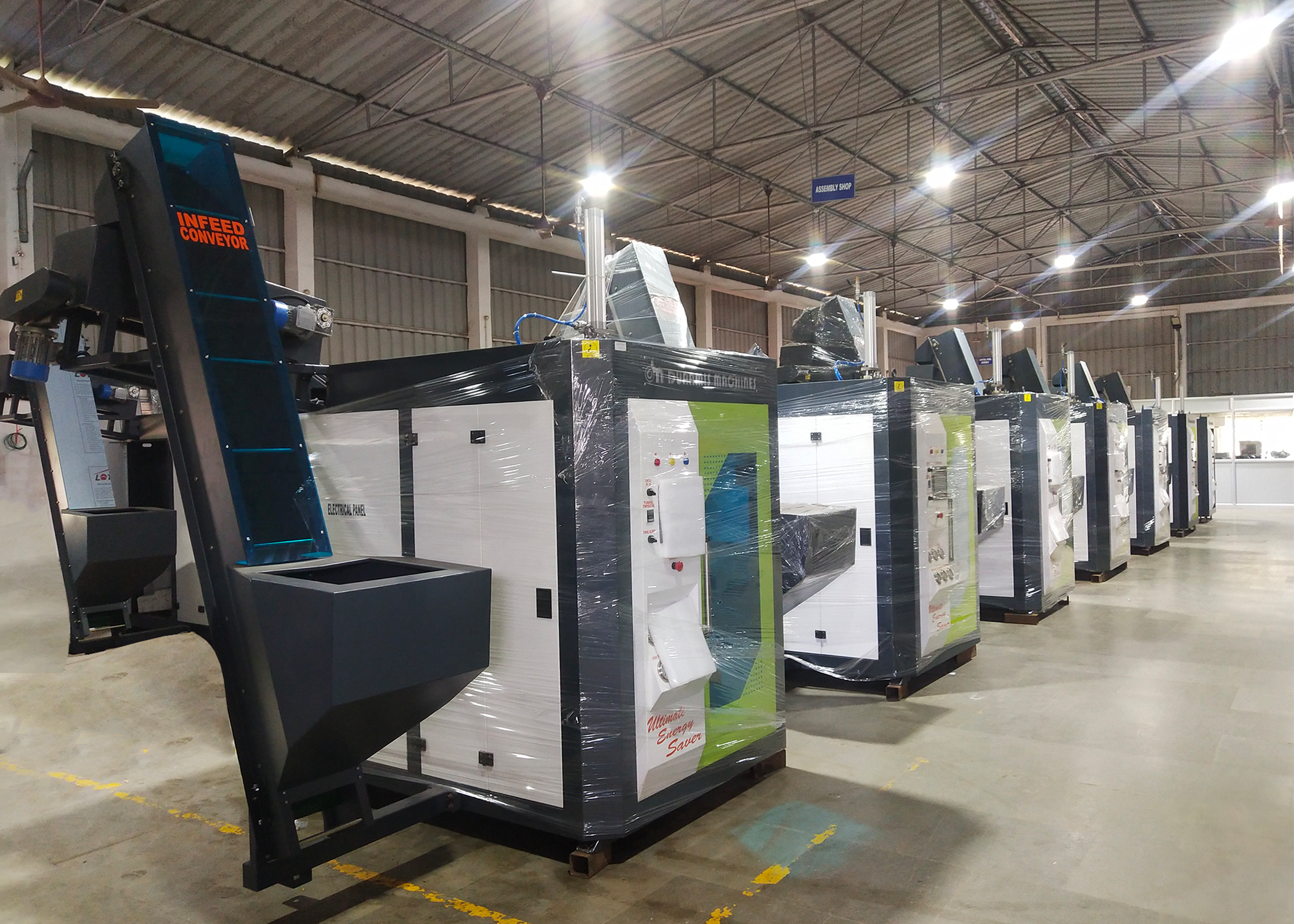 4400BPH Fully Automatic PET Stretch Blow Moulding Machine