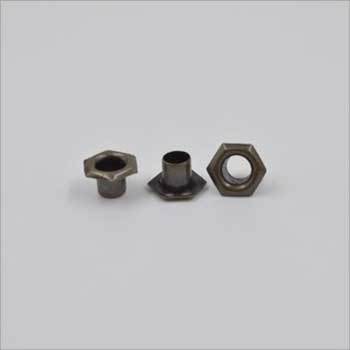 Hexagon Eyelets - Brass Material, 600 Size , Antique, Nickel, Black Nickel, Oxidised Finishing, Customized Color & Technique