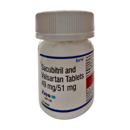 ZAYO 100 MG TABLET (SACUBITRIL/VALSARTAN)