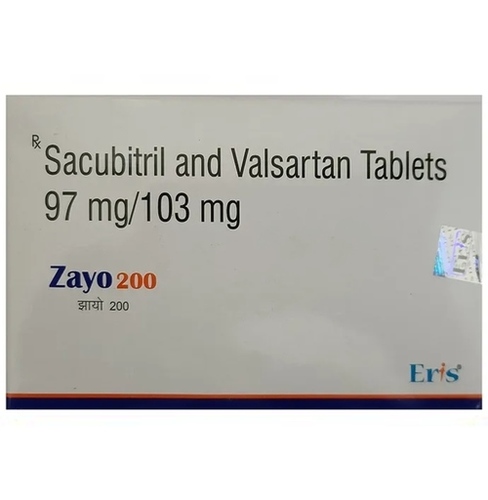 ZAYO 200 MG TABLET (SACUBITRIL/VALSARTAN)