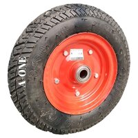 Air Type Trolley Wheel - Color: Black