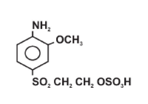 Ortho anisidine vinyl sulphone