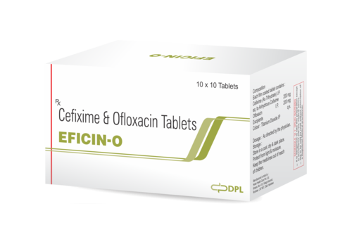 Cefixime+ Ofloxacin Tablet