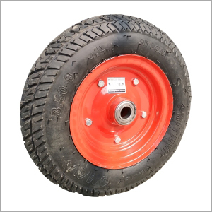 Pneumatic Air Tyre Rubber Trolley Wheel