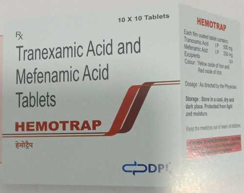 Tranexamic Acid And Mefenamic Acid Tablet Specific Drug