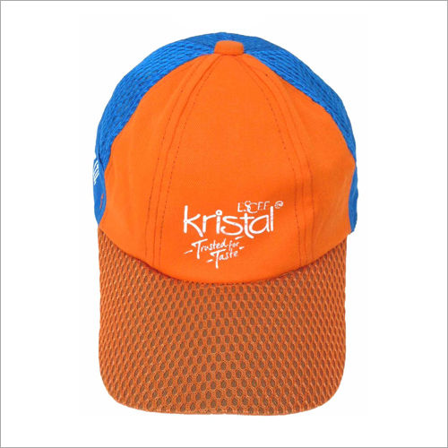 Orange 2 Color Nylon Net Cap