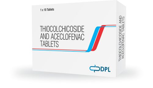 Thiocolchicoside and Aceclofenac Tablet