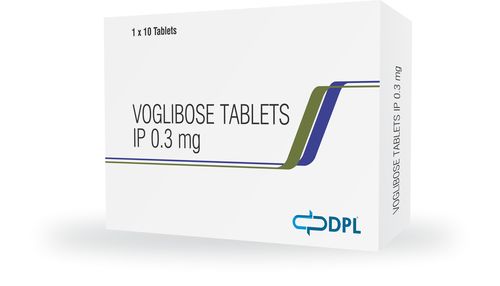 Voglibose Tablet 0.3mg By DAKSHINAMURTI PHARMA PVT LTD