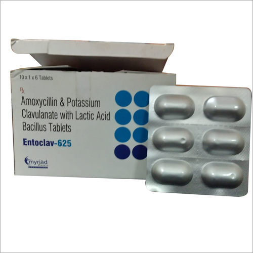 Amoxycillin And Potassium Clavulanate with Lactic Acid Bacillus Tablets